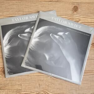 2 pk Taylor Swift OFFICIAL 2026 12x24" (Hanging) Monthly Square Wall Calendar